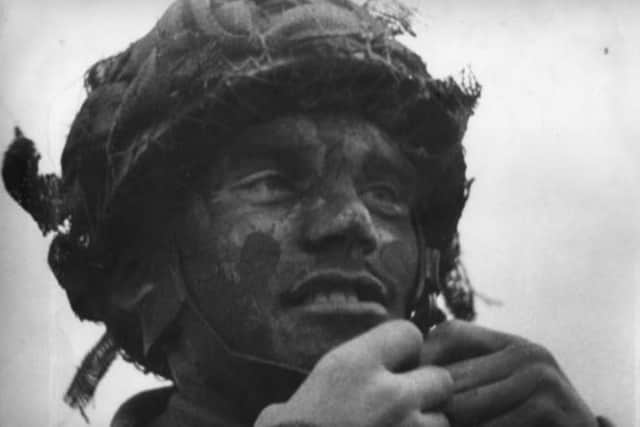 Bob Stoodley, pictured before D Day
