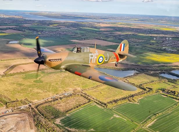 A Second World War Hurricane will be flying over Buxton as part of the celebrations. (Photo: Andy Weatherstone)