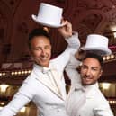 Ian Waite and Vincent Simone in The Ballroom Boys: Act 2.