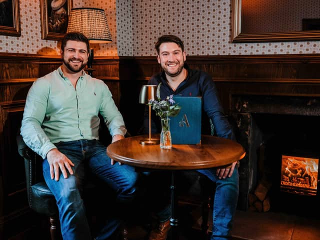 Rob Hattersley, right and Stephen Atkinson will meet residents on May 4 and 6 to discuss their plans for the old bank in Bakewell (photo Tom Hodgson)