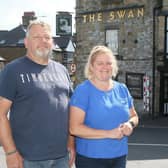Chez Colton along with her husband will be working Christmas Day at The Swan in Buxton. Photo Jason Chadwick