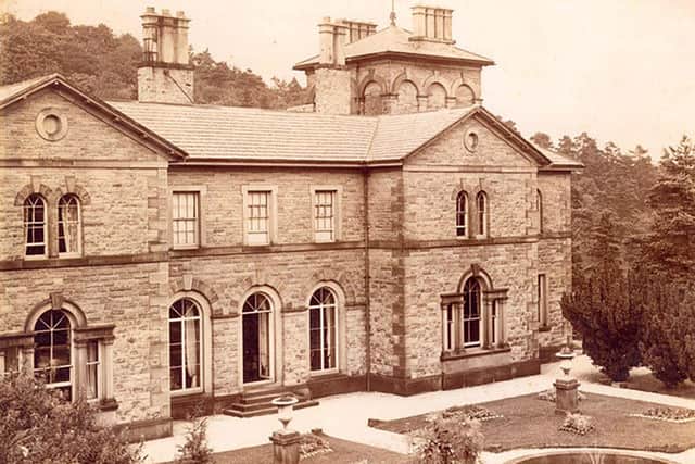 Errwood_Hall as it once was. (Image: Gerald Hancock Collection, goyt-valley.org.uk)