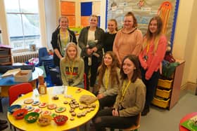 Some of the students with their green thinking ideas and projects which helped BLC to bag joint first in the prestigious Green Gown Awards