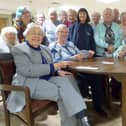 Vivienne Staley and Maureen Edge with their whist drive regulars and RDA volunteer Janette Sykes.