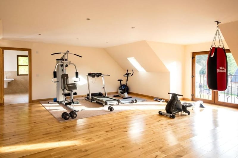 There's no need to work up a sweat in public or worry about social distancing when you've got your very own gym.