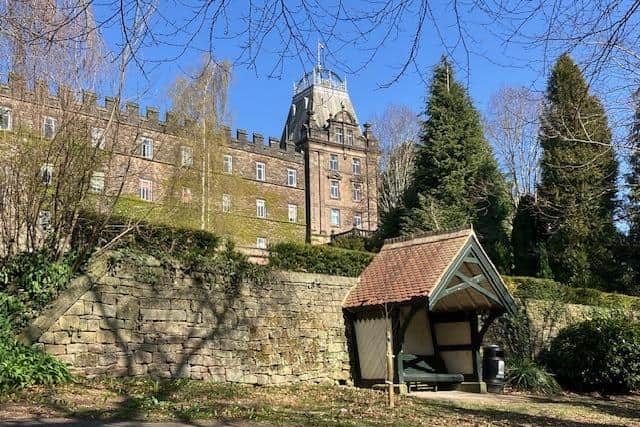 Pictured Is Derbyshire County Council'S Majestic County Hall Hq, Off Smedley Street And Bank Road, At Matlock