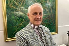 Pictured Is Derbyshire County Council Leader, Cllr Alan Graves, Taken By Bbc Ldr Jon Cooper