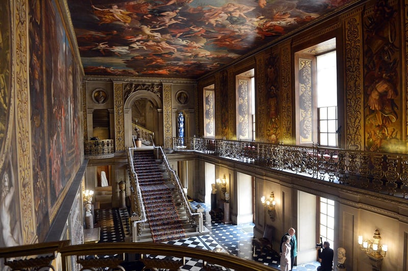 The Duke and Duchess of Devonshire welcomed the cast and crew of the 2005 film adaptation, starring Keira Knightley and Matthew Macfadyen, to shoot scenes on the estate and in the magnificent Painted Hall.