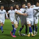 Diego de Girolamo, who scored the winner at York, says Buxton will face League One side Morecambe without fear and will treat it as any other game.