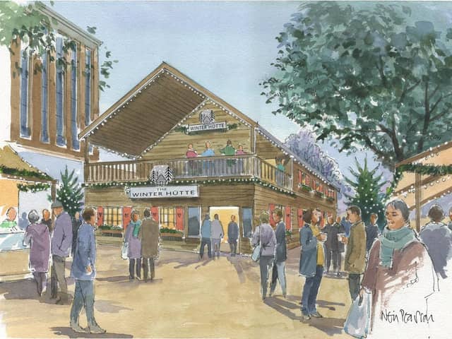 A swiss chalet is coming to York