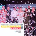 Winners at last year's event