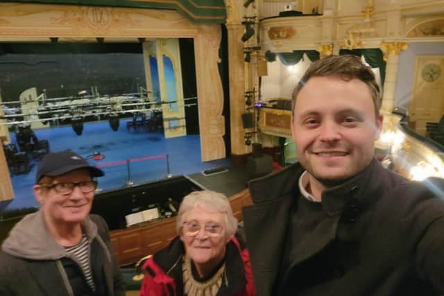 Paul Kerryson, Linda Grooby and Ben Bradley took a look behind the scenes at Buxton Opera House