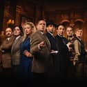 The cast of The Mousetrap which is currently being performed at Buxton Opera House.