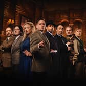 The cast of The Mousetrap which is currently being performed at Buxton Opera House.