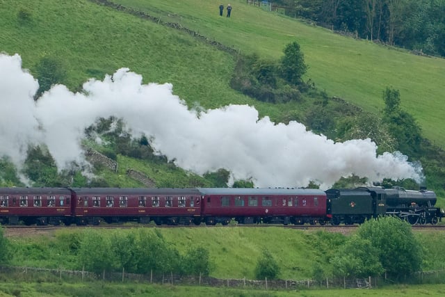 Andy Gregory captured this shot of the Buxton Spa Express