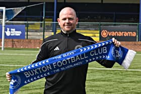 John McGrath is the new manager at Buxton.