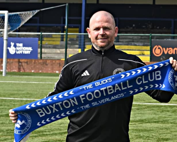John McGrath is the new manager at Buxton.