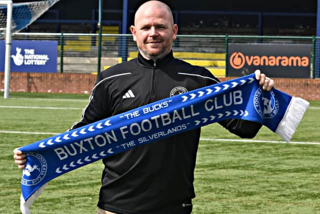 John McGrath is the new manager at Buxton.