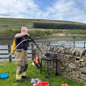 Firefighters called on residents and visitors to help avoid a potential wildfire.