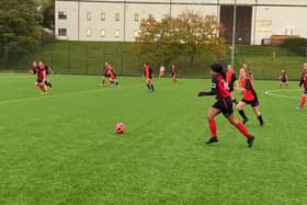 Buxton Ladies in action at Derby.