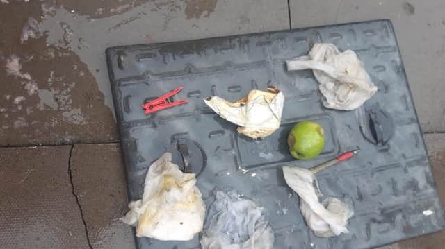 Some of the unusual items found in Seven Trent sewers.
