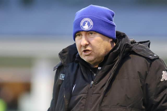 Chairman Dave Hopkins is confidend Buxton FC manager Gary Hayward has the tools he needs to challenge for promotion.