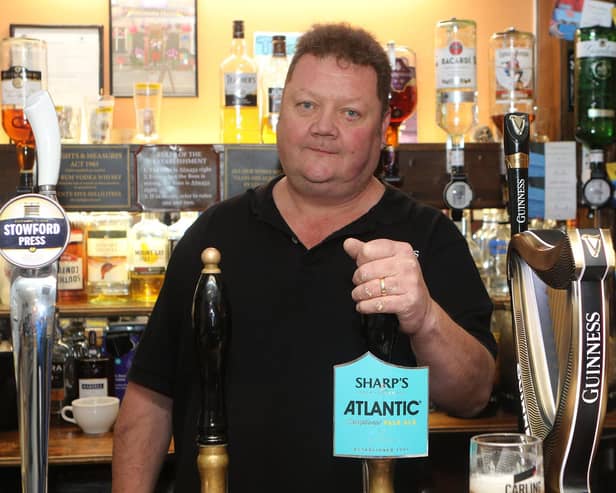 Jason Waplington, landlord of The Swan