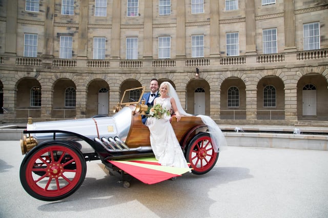 Stewart and Natalie brought their love of the stage to their wedding day - photo by Two For Joy Wedding photography