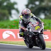 Christian Iddon in action at Snetterton. Photo by Michael Hallam.