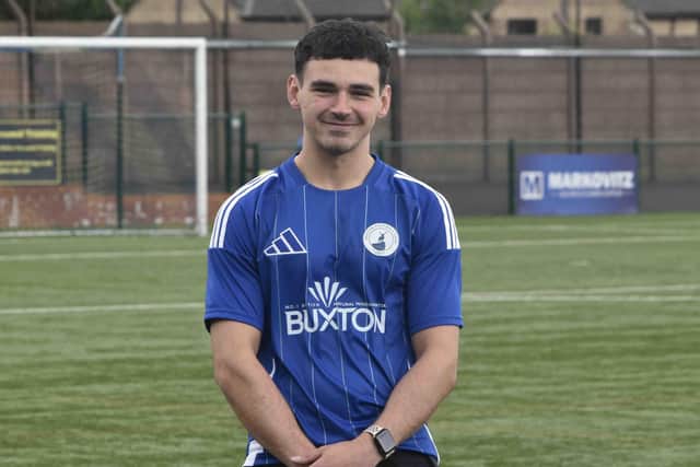 Will Trueman has signed for Buxton. Photo: Buxton FC.