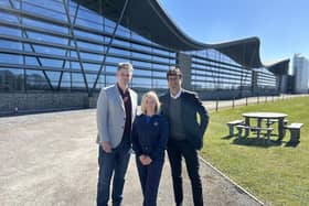 Nestle Waters Buxton welcomed Jon Pearce MP. Photo submitted