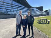 Nestle Waters Buxton welcomed Jon Pearce MP. Photo submitted