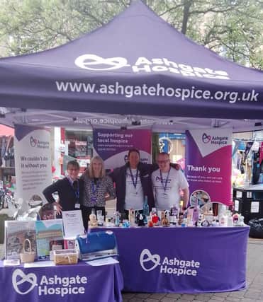 Matt a community champion for Ashgate Hospice is looking for more volunteers. Pic submitted