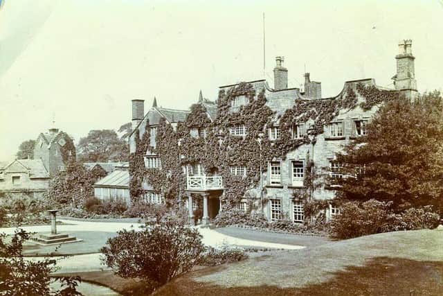 The very haunted Marple hall before it was knocked down.