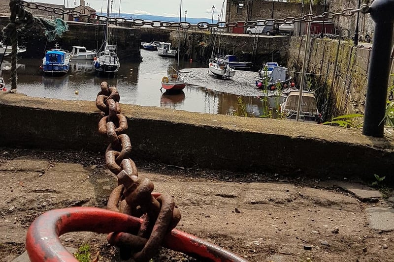 Dysart harbour is a great place to visit and always throws up interesting pictures (Pic: Angela Pearson)