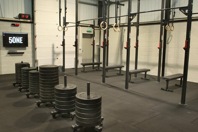 The weights area at 5ONE Fitness. Photo Jason Chadwick