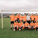 Blazing Rag in their new kit won in a national competition.