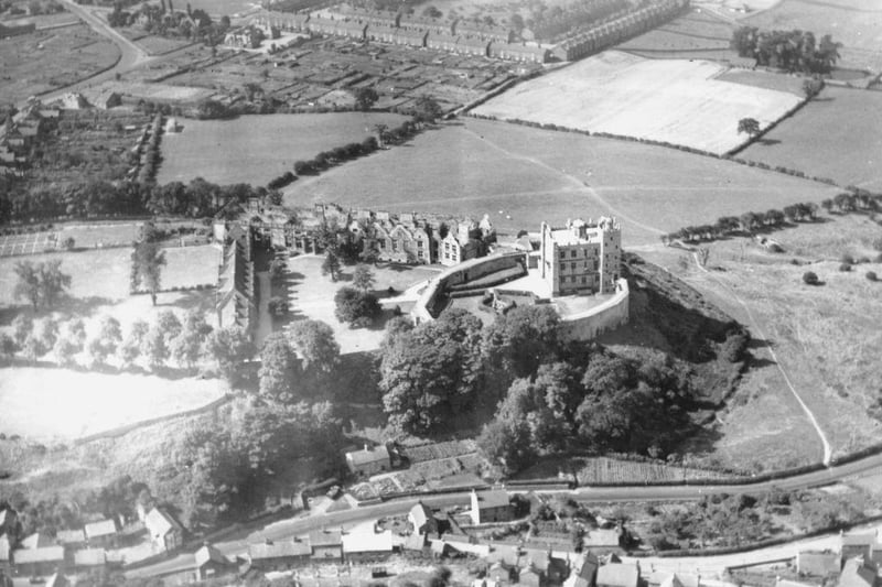 Bolsover Castle, circa 1930.