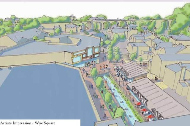 The council plans to build a new public space called Wye Square