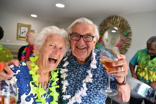 McCarthy Stone Homeowners loving life. Photo: McCann