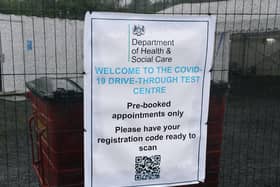 Visitors will receive a QR code when they book their appointment slot online. This will be scanned at the first station before people are asked if they are OK to do the test themselves.

You can also book a test by calling 119, not 101.