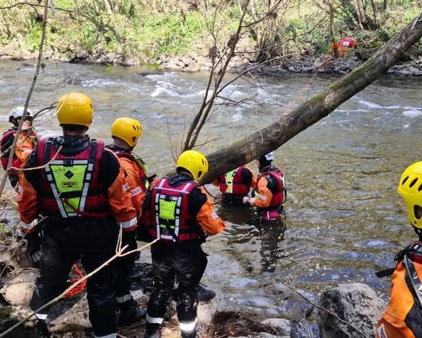 Firefighters are issuing a warning] regarding the potentially fatal consequences of entering Derbyshire rivers