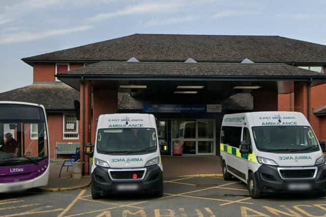 Ilkeston Hospital.