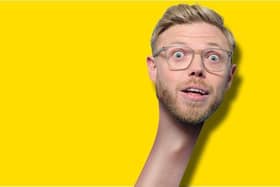 Top TV comedian Rob Beckett will be coming to Buxton as part of his latest tour. Photo submitted