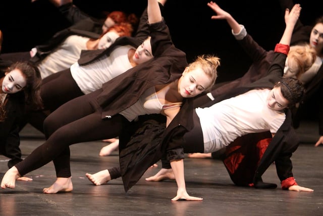 Secondary Schools Day of Dance, The Recluse by Buxton Community School's Zenith Dance Company. Photo Jason Chadwick