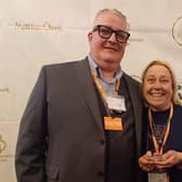 John and Vicky Judson, who run The George, travelled all the way to London to attend the award ceremony held in the Houses of Commons yesterday (Tuesday, March 4) and were humbled to lift the trophy once again.