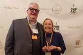 John and Vicky Judson, who run The George, travelled all the way to London to attend the award ceremony held in the Houses of Commons yesterday (Tuesday, March 4) and were humbled to lift the trophy once again.