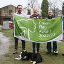 Whaley Bridge Canal Basin Green Flag, Nev Clarke, Nichola Shrimpton, Richard Baggott and Jason Lock