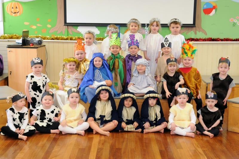 The St Aloysius RC Infants School performance of Is There A Baby In There! Who remembers this from 2013?
