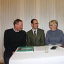 Farmers Andrew Wood, Joe Dalton, Jane Bassett and David Handford 